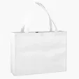 Evans Shopping Tote Bag, 15" x 20" Non-Woven Polypropylene — view 10