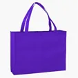 Evans Shopping Tote Bag, 15" x 20" Non-Woven Polypropylene — view 11