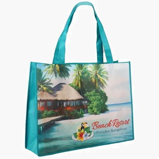 Evans Sublimated Shopping Tote Bag — view 3