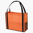 Chandler Non-Woven Mesh Tote Bag with Gusset — view 10