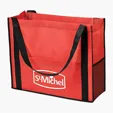 Chandler Non-Woven Mesh Tote Bag with Gusset — view 2