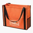 Chandler Non-Woven Mesh Tote Bag with Gusset — view 4