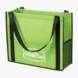 Chandler Non-Woven Mesh Tote Bag with Gusset — view 5
