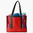 Evans Non-Woven Beach Tote with Mesh Front — view 9