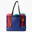 Evans Non-Woven Beach Tote with Mesh Front — view 10