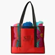 Evans Non-Woven Beach Tote with Mesh Front — view 12