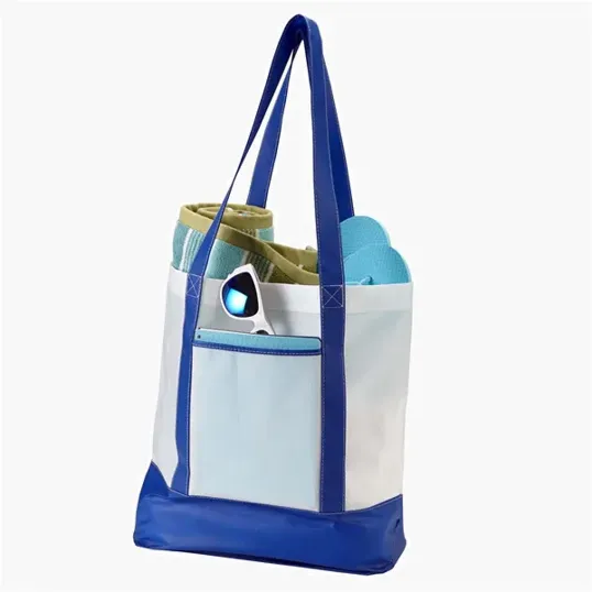 Evans Non-Woven Tote Bag with 26" Handles — view 3
