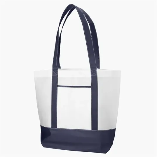 Evans Non-Woven Tote Bag with 26" Handles — view 5