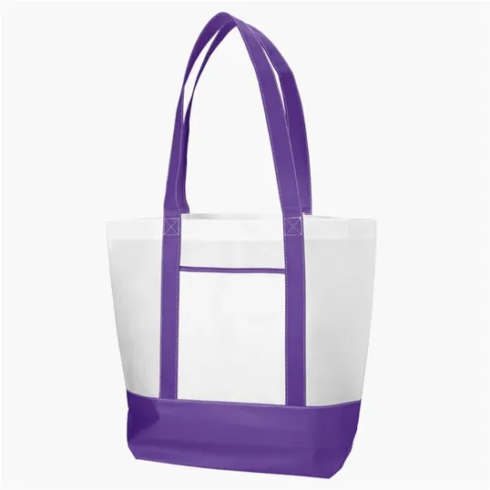 Evans Non-Woven Tote Bag with 26" Handles — view 6