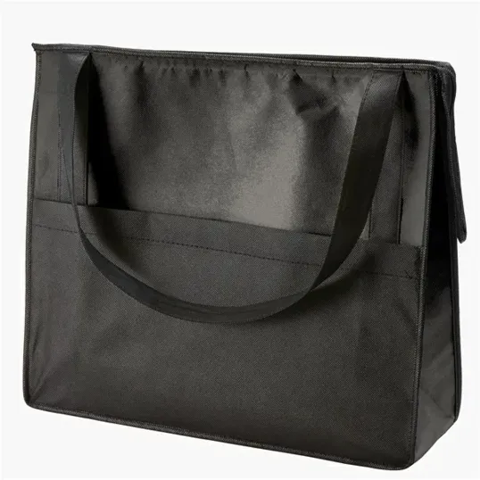 Evans Zipper Tote with Front Pocket — view 2