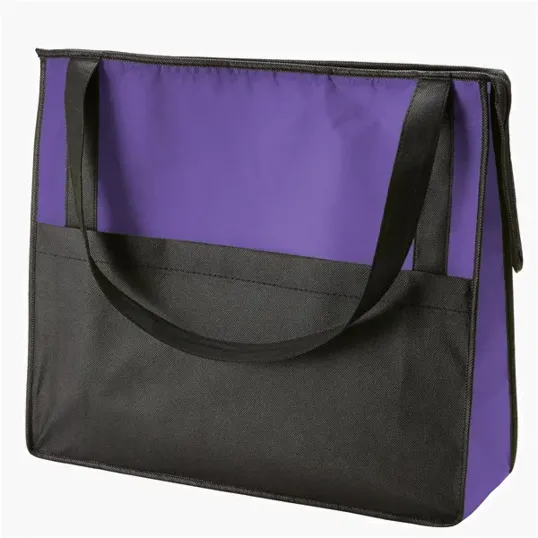 Evans Zipper Tote with Front Pocket — view 5
