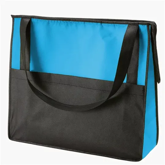 Evans Zipper Tote with Front Pocket — view 8
