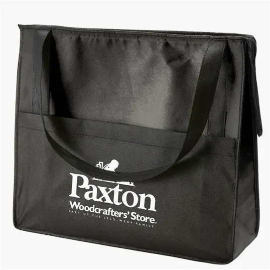 Evans Zipper Tote with Front Pocket
