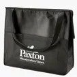 Evans Zipper Tote with Front Pocket