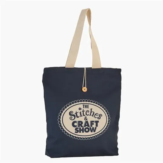 Evans Cotton Canvas Button-Up Tote Bag, 11.5 oz — view 8