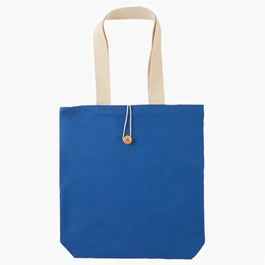 Evans Cotton Canvas Button-Up Tote Bag, 11.5 oz — view 13