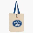 Evans Cotton Canvas Button-Up Tote Bag, 11.5 oz — view 7