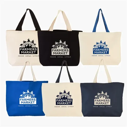 Evans 11.5 oz. Duck Canvas Tote Bag