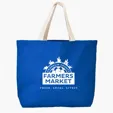 Evans 11.5 oz. Duck Canvas Tote Bag — view 4