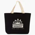 Evans 11.5 oz. Duck Canvas Tote Bag — view 7
