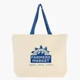 Evans 11.5 oz. Duck Canvas Tote Bag — view 8
