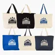 Evans 11.5 oz. Duck Canvas Tote Bag
