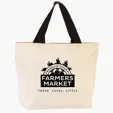 Evans 11.5 oz. Duck Canvas Tote Bag — view 2
