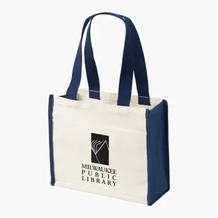 Picture For 14 oz. Cotton Canvas Tote Bag - 11 1/2" H x 14" W x 5 1/2" D