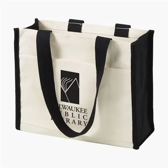 Evans 14 oz. Cotton Canvas Tote Bag — view 2