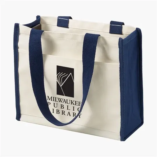 Evans 14 oz. Cotton Canvas Tote Bag — view 3
