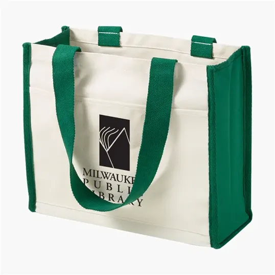 Evans 14 oz. Cotton Canvas Tote Bag — view 4