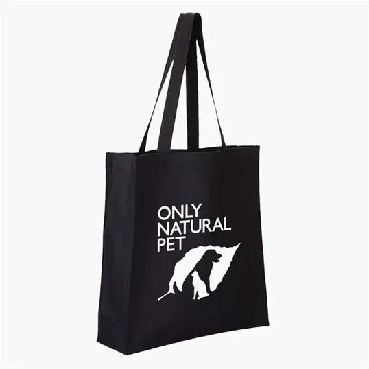 Evans 11.5 oz. Cotton Canvas Grocery Tote — view 2