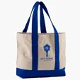 Evans 10 oz. Cotton Canvas Striped Tote — view 4