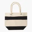 16 oz. Cotton Canvas Nautical Tote with Rope Handles — view 5