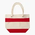 16 oz. Cotton Canvas Nautical Tote with Rope Handles — view 6