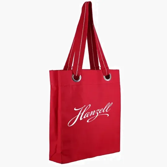 Klamath Cotton Canvas Tote with Large Grommets — view 3