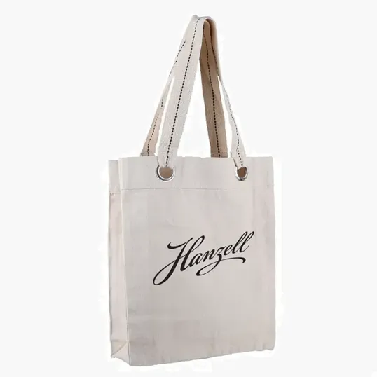 Klamath Cotton Canvas Tote with Large Grommets — view 7