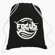 Cotton Canvas Drawstring Cinch Backpack, 5.5 oz.
