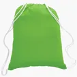 Cotton Canvas Drawstring Cinch Backpack, 5.5 oz. — view 13