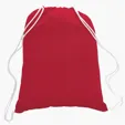 Cotton Canvas Drawstring Cinch Backpack, 5.5 oz. — view 18