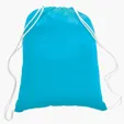 Cotton Canvas Drawstring Cinch Backpack, 5.5 oz. — view 19