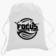 Cotton Canvas Drawstring Cinch Backpack, 5.5 oz. — view 21