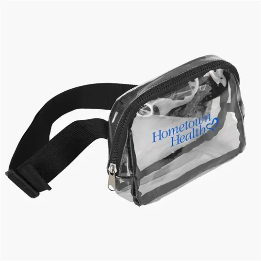 Clear Over-the-Shoulder Bag with Adjustable Strap — view 2