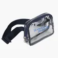 Clear Over-the-Shoulder Bag with Adjustable Strap — view 3