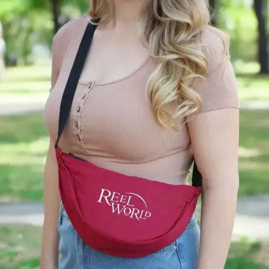 RPET Ripstop Curved Crossbody Bag
