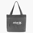 Evans Reflective Zippered Tote Bag with RPET Mesh