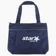 Evans Reflective Zippered Tote Bag with RPET Mesh — view 2