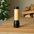 Evans Bamboo Rechargeable Flashlight — view 3