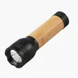 Evans Bamboo Rechargeable Flashlight — view 5