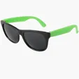 Neon Sunglasses with Black Frame — view 9